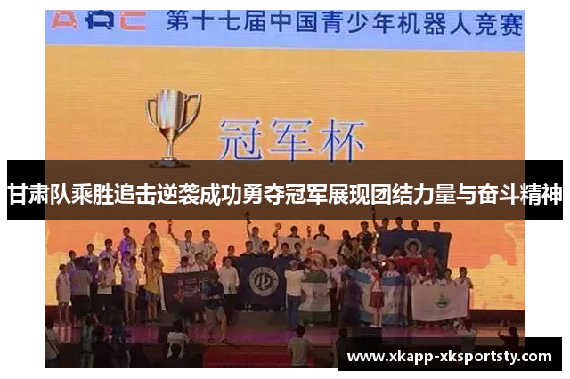 甘肃队乘胜追击逆袭成功勇夺冠军展现团结力量与奋斗精神