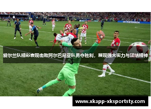 爱尔兰队精彩表现击败阿尔巴尼亚队勇夺胜利，展现强大实力与团结精神
